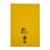 Rhino Exercise Book 5mm Square 80 Pages A4 Yellow (Pack of 50) VC49676