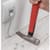 Wiha 42071 hammer Red, Stainless steel