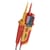 Wiha 45217 voltage tester screwdriver Red, Yellow