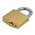 Brass Padlock 30mm 3 Keys