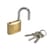 Brass Padlock 30mm 3 Keys