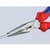 Snipe Nose Side Cutting Pliers (Radio) Multi-Component Grip 160mm (6.1/4in)