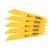 DeWALT DT2345-QZ jigsaw/scroll saw/reciprocating saw blade Jigsaw blade High-Speed Steel (HSS) 5 pc(s)