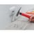 Wiha 42071 hammer Red, Stainless steel