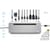 i-tec USB-C Metal Ergonomic 3x 4K Display Docking Station with Power Delivery 100 W + Universal Charger 100 W
