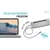 i-tec USB-C Metal Ergonomic 3x 4K Display Docking Station with Power Delivery 100 W + Universal Charger 100 W