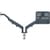 Leitz Ergo Space Saving Dual Monitor & Laptop Arm