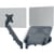 Leitz Ergo Space Saving Dual Monitor & Laptop Arm