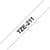 Brother TZe211 label-making tape Black on white TZe