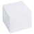 CONCEPT 90x90mm WHITE PAPER BLOCK (850)
