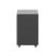 Under Desk Steel Pedestal 3 Drawers Black