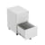 Under Desk Steel Pedestal 3 Drawers White