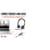 POLY Blackwire 3325 Stereo USB-C Headset +3.5mm Plug +USB-C/A Adapter