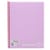 PREMTO PASTEL A4 160pg PP SPIRAL NOTEBOOK 5 ASST.
