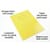 Silvine Tough Shell Exercise Book A4+ Yellow (Pack of 25) EX154
