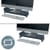 Leitz Ergo Monitor Stand Height Adjustable Dark Grey 65040089