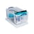 Really Useful 64L Plastic Storage Box W710xD440xH310mm Clear 64C