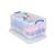 Really Useful 64L Plastic Storage Box W710xD440xH310mm Clear 64C
