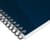 Oxford Card Cover Wirebound Notebook A4 Black (5 Pack) 100102931