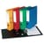 Q-Connect 70mm Lever Arch File Polypropylene Foolscap Black (Pack of 10) KF20025