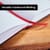 Black n' Red Casebound Ruled Recycled Hardback Notebook 192 Pages A5 (Pack of 5) 100080430