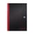 Black n' Red Casebound Recycled Hardback Notebook 192 Pages A4 (Pack of 5) 100080530