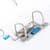 Elba 70mm Lever Arch File Plastic White A4 100102160
