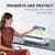 Woman using a Laminator Fellowes A4 Laminating Pouch 160 Micron (Pack of 100) 55306101