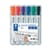 Staedtler Lumocolor 351 Drywipe Marker Assorted (Pack of 6) 351 WP6