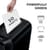 Fellowes Powershred LX65 Cross-Cut Shredder Black 4400601