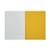Rhino Exercise Book 5mm Square 80 Pages A4 Yellow (Pack of 50) VC49676