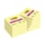 Post-it Super Sticky Note 76x76mm 90 Sheets Cardboard Packaging Canary Yellow (Pack of 12) 654-12SS-