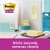 Post-it Super Sticky Note 76x76mm 90 Sheets Cardboard Packaging Canary Yellow (Pack of 12) 654-12SS-