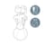 Leitz Ergo Cosy Active Sitting Ball Calm Blue 52790061