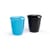 Plastic under desk litter bin