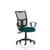 Eclipse Plus II Lever Task Operator Chair Mesh Back With Bespoke Colour Seat With loop Arms in Maringa Teal