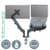 Leitz Ergo Space Saving Dual Monitor & Laptop Arm