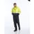 Portwest B315 Hi-Vis Contrast Zipped Hoodie Yellow/Black S