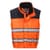 Portwest C466 Hi-Vis 3-in-1 Contrast Winter Bomber Jacket Orange/Black XL