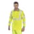 Portwest FR77 Flame Resistant Anti-Static Hi-Vis Long Sleeve Polo Shirt Yellow L
