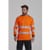 Portwest T185 PW3 Hi-Vis Cotton Comfort T-Shirt L/S Yellow/Navy L
