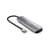Urban Factory MHC45UF laptop dock/port replicator Wired USB 3.2 Gen 1 (3.1 Gen 1) Type-C Grey