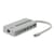 Lindy DST-Mx Duo USB-C Laptop/MacBook Mini Docking Station with Dual Display (4K) and 100W Pass-Through Charging