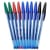 BIC PKT.10 CRISTAL SOFT TOUCH BALLPOINT PENS - ASST