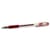 * PENTEL HYBRID GEL GRIP K118 0.8mm METALLIC GEL PEN - RED
