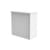 Bookcase 1 Shelf 816 High Arctic White