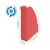 Leitz Recycle Magazine File Plus A4 Red 24765020