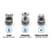 Kensington ClickSafe Universal Slots Security Anchors Kit