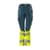 MASCOT Trousers with kneepad pockets 19178-511 ACCELERATE SAFE Ladies fit DIAMOND, ULTIMATE STRETCH, water-repellent, two-toned, suitable for Industrial wash dark petroleum/hi-vis yellow L32W41