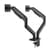 Manhattan Dual Desk Mount for TV & Monitor Mounts (Full Motion Spring), For screens 13" to 45", Clamp or Grommet Assembly, VESA compatability: 75x75 and 100x100mm - check the dimensions of the four mounting holes on back of screen to ensure it fits, Max 2